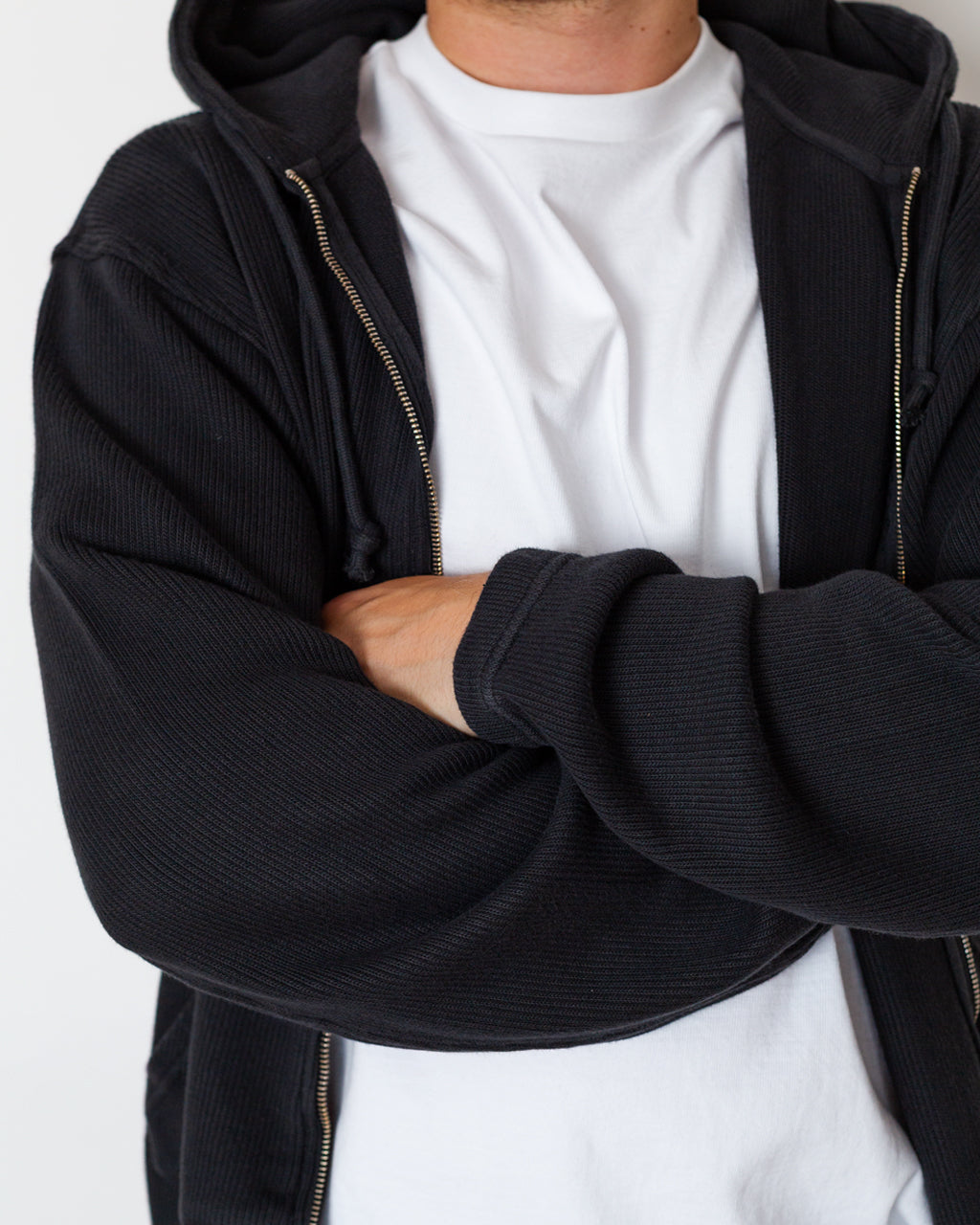 Another Zip Hoodie 1.0 - Black | Another Aspect | Peggs & son.