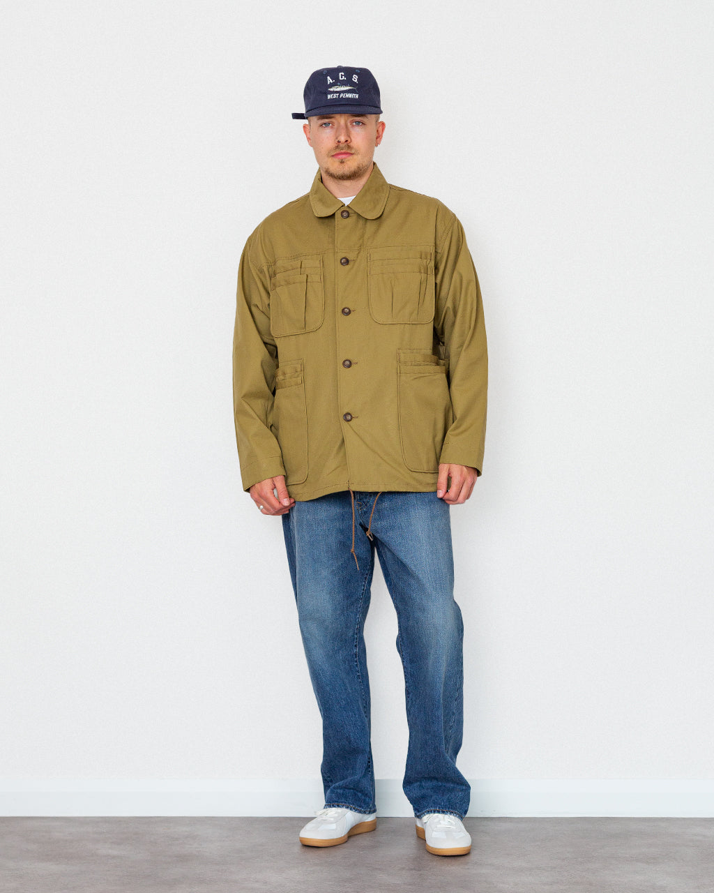 Overgrown Warden Jacket - Khaki | Sassafras | Peggs & son.