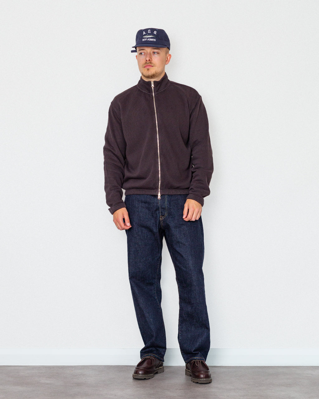 Another Zip Sweatshirt 3.0 - Dark Brown | Another Aspect | Peggs