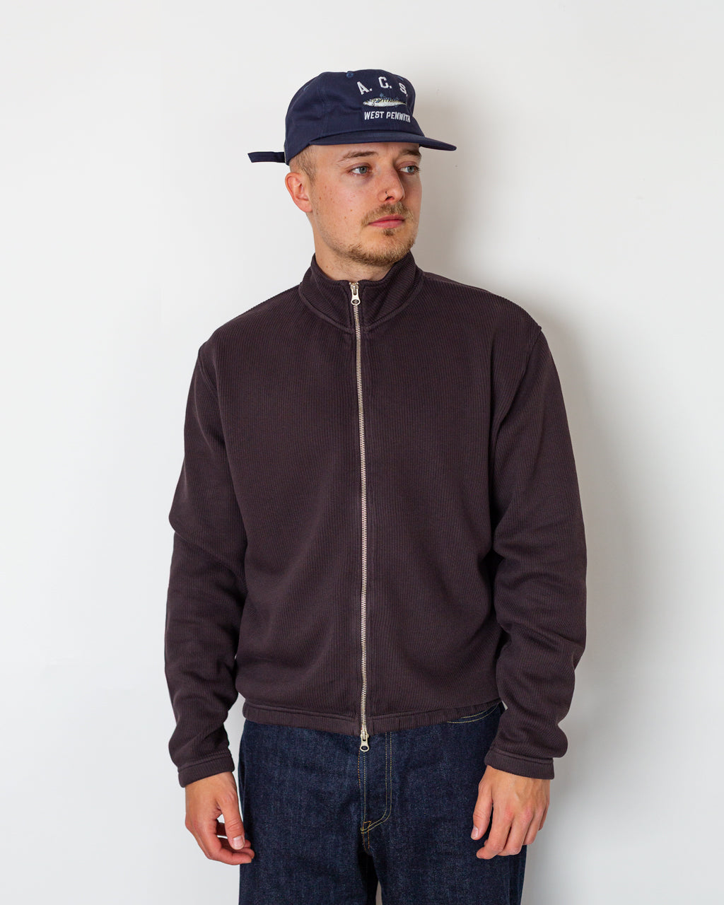 Another Zip Sweatshirt 3.0 - Dark Brown | Another Aspect | Peggs