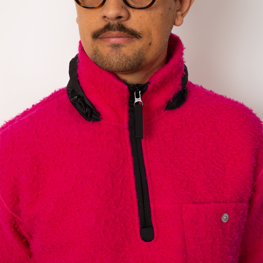 Rateen Wool Fleece - Pink - V008C
