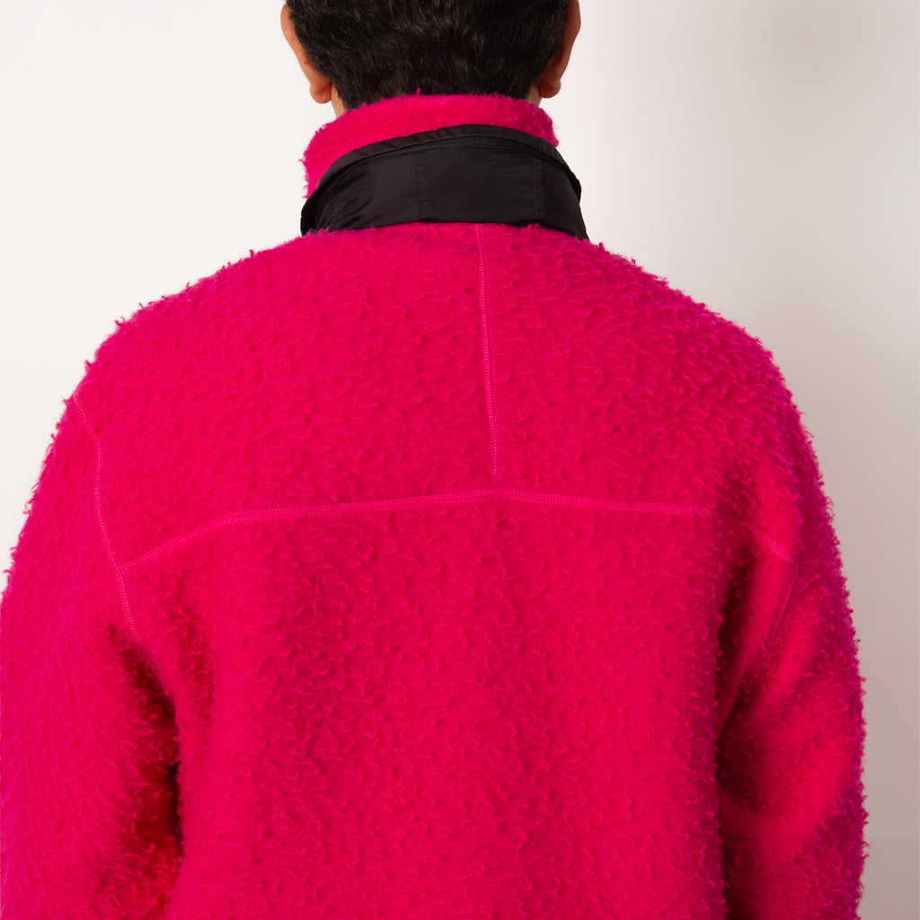 Rateen Wool Fleece - Pink - V008C