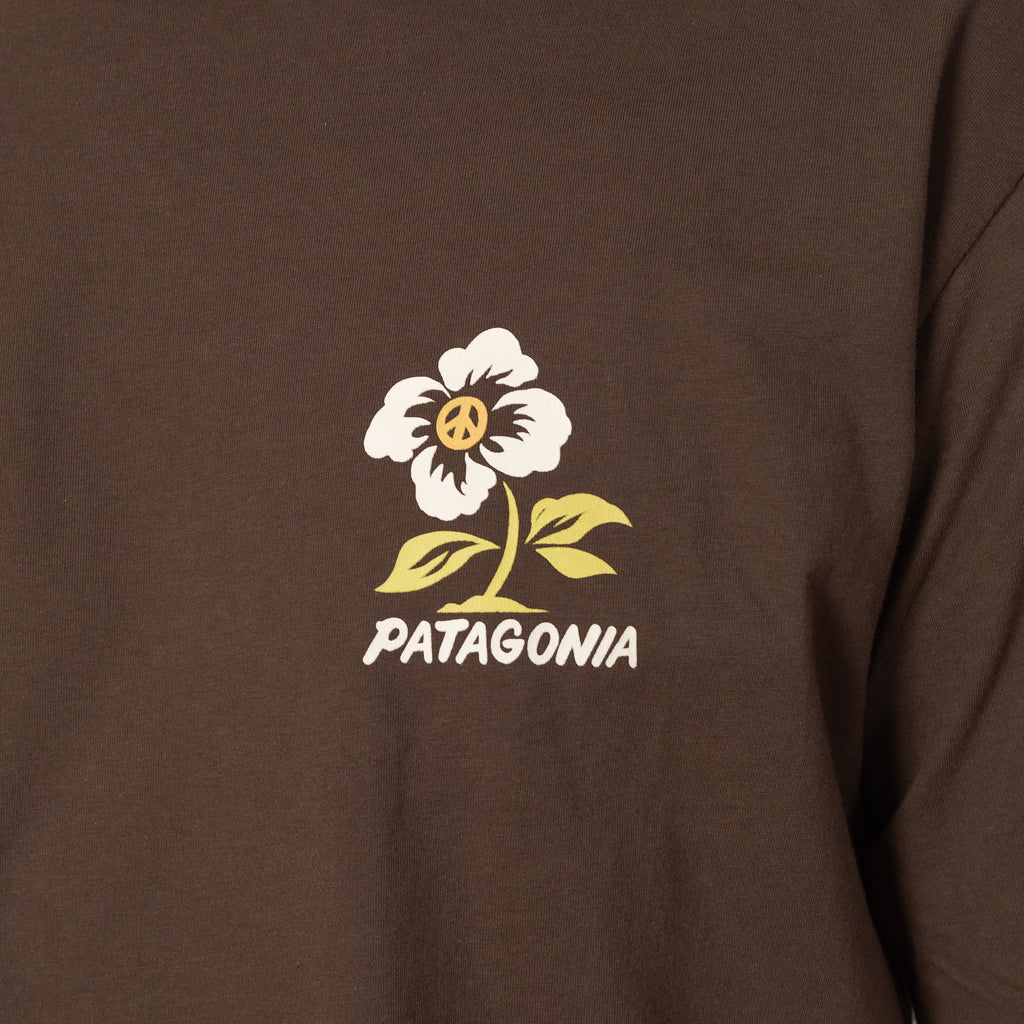 Balance Organic T-Shirt - Peace Seeds: Marlow Brown