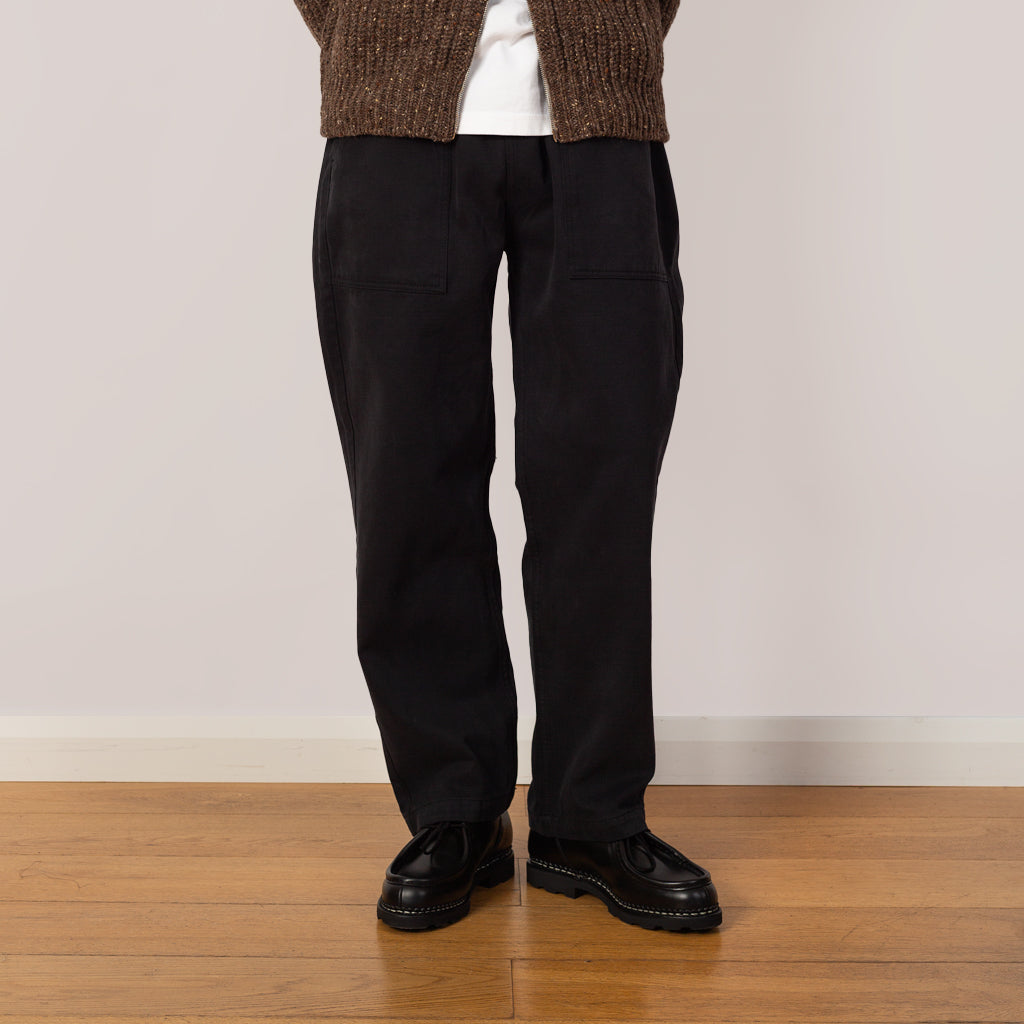 Moleskin Chef Pant - Black