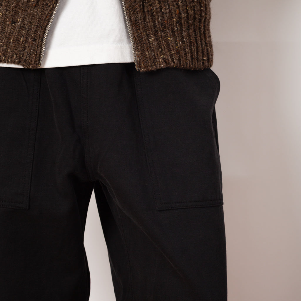 Moleskin Chef Pant - Black