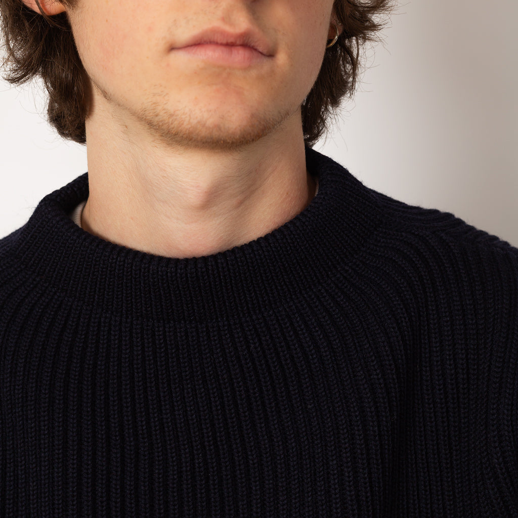 Navy Crewneck  - Navy
