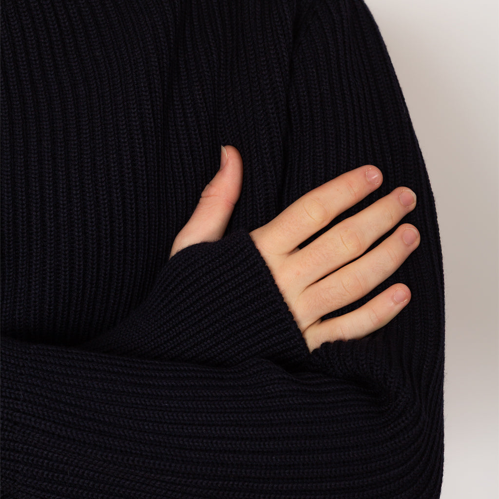 Navy Crewneck  - Navy