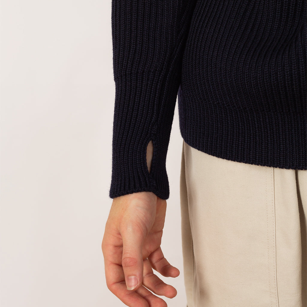 Navy Crewneck  - Navy