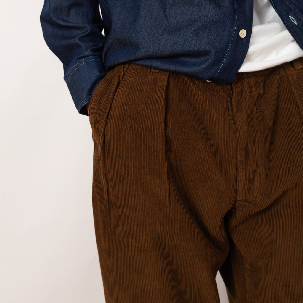 Cord Part Timer Pant - Bark