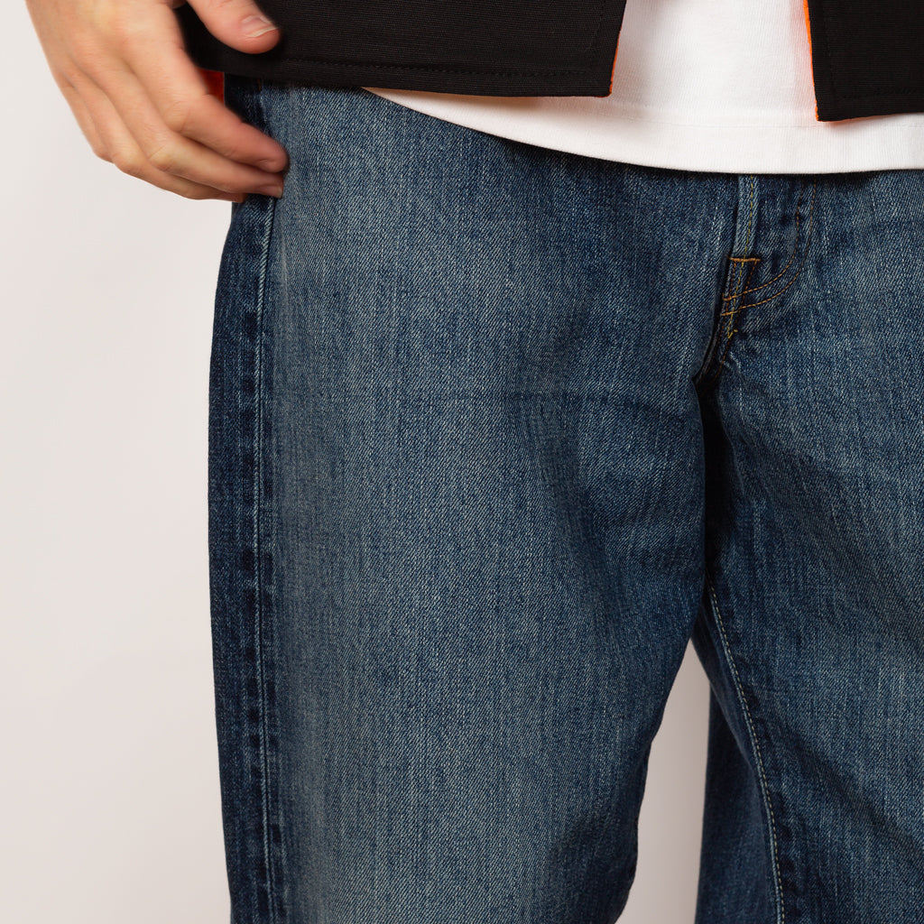 Loose Fit - Kurabo Recycled Red 14oz Dark Used