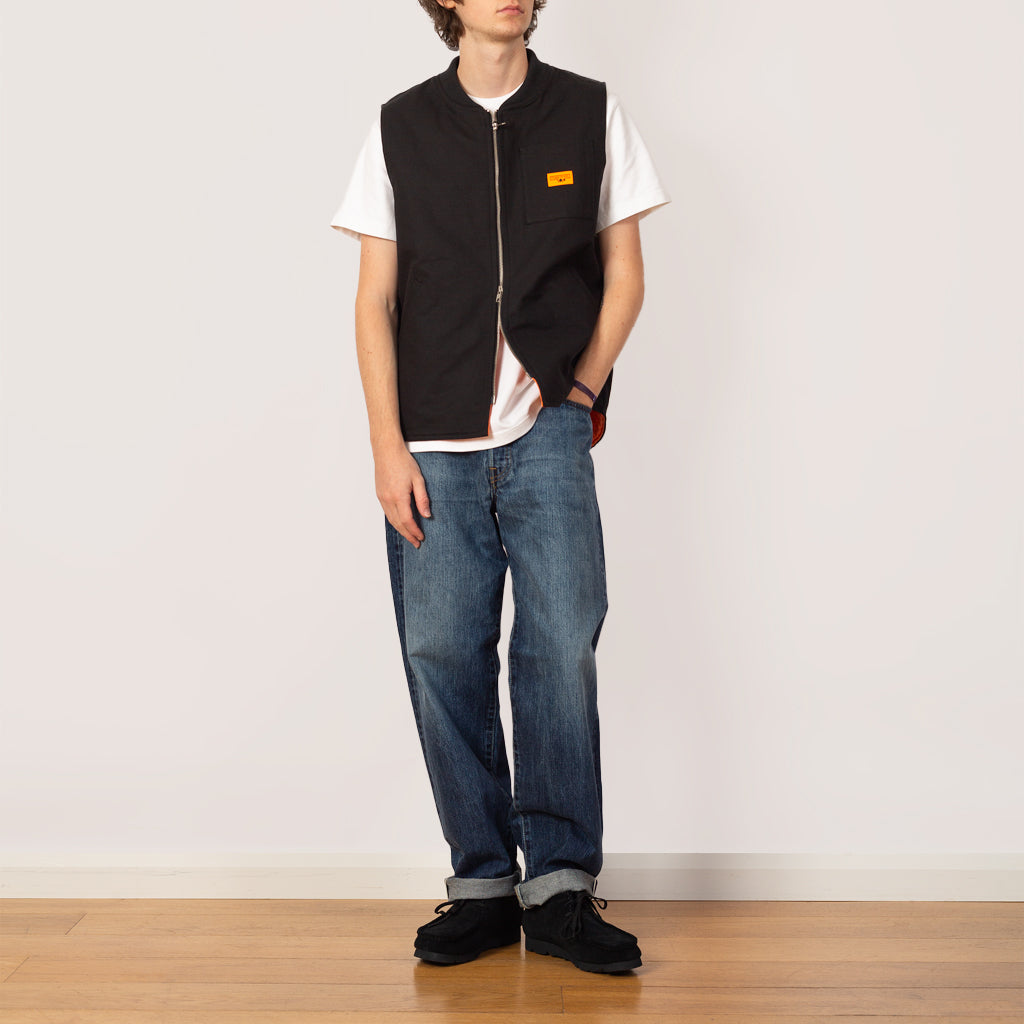 Padded Work Vest - Black