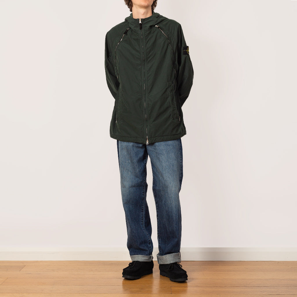 Light David TC Zip Front Parka - Green - V005E
