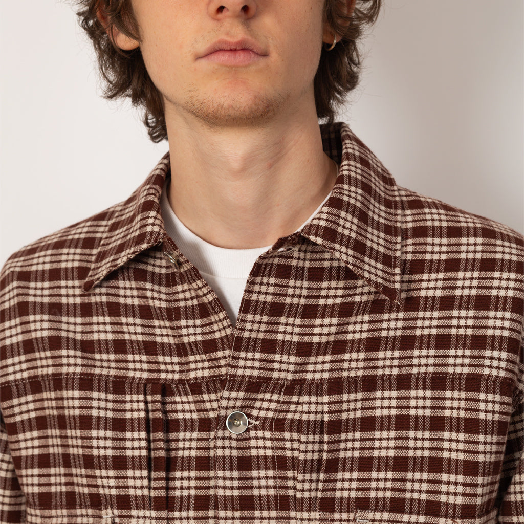 Tuesday Jacket - Wood Check Handloom