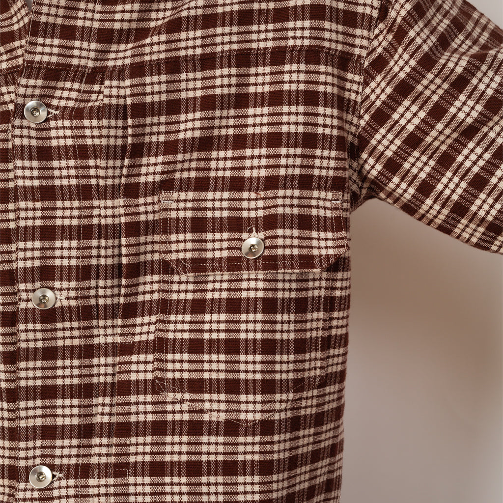 Tuesday Jacket - Wood Check Handloom