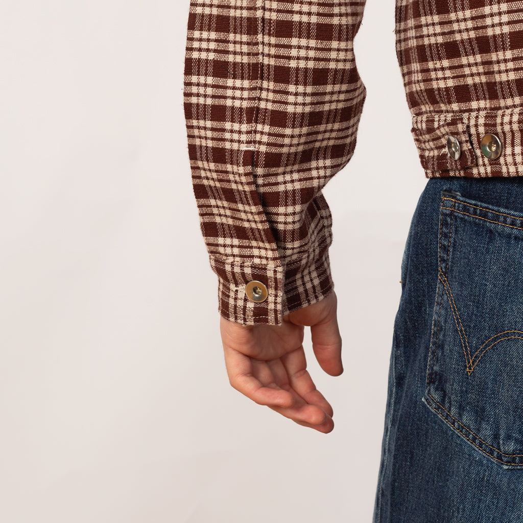 Tuesday Jacket - Wood Check Handloom