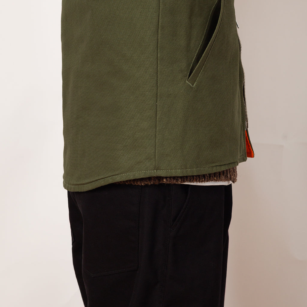 Padded Work Vest - Olive