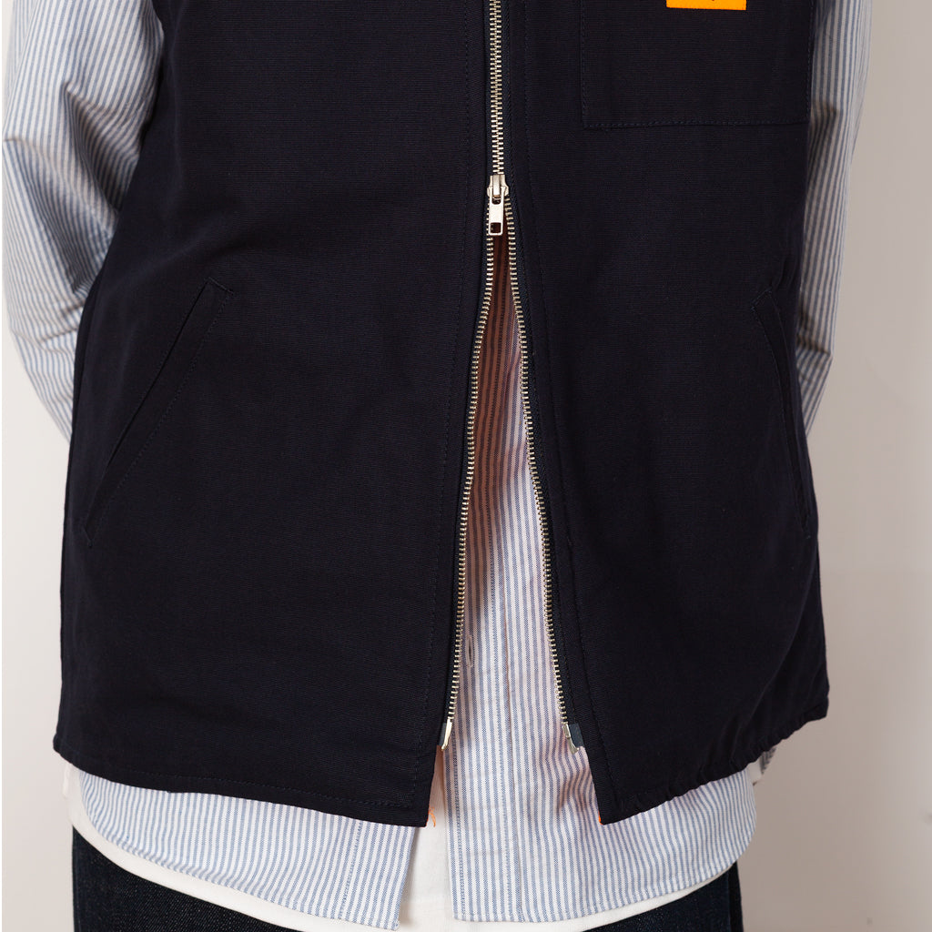 Padded Work Vest - Dark Navy