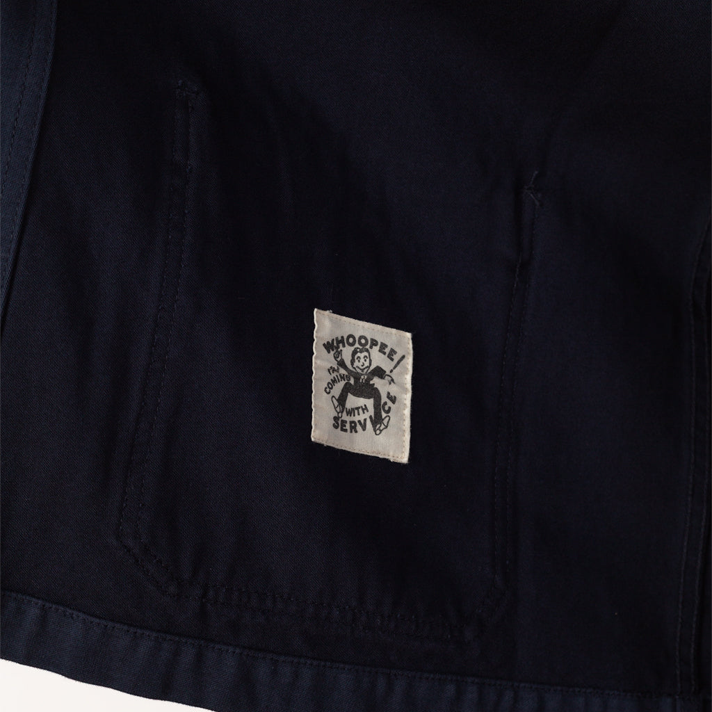 Moleskin Server Suit Jacket - Dark Navy