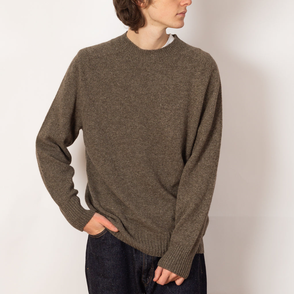 Seamless Crew Neck - Natural Twist