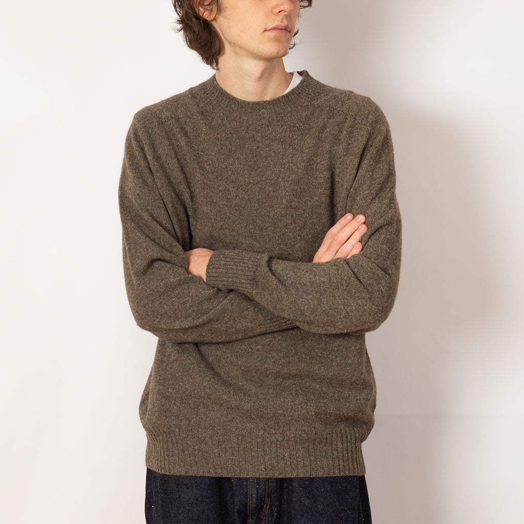 Seamless Crew Neck - Natural Twist