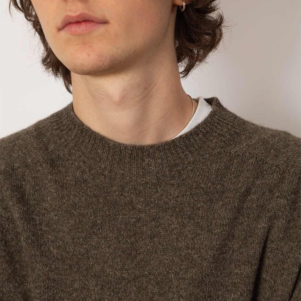 Seamless Crew Neck - Natural Twist