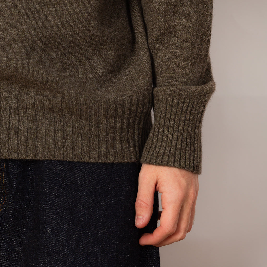 Seamless Crew Neck - Natural Twist