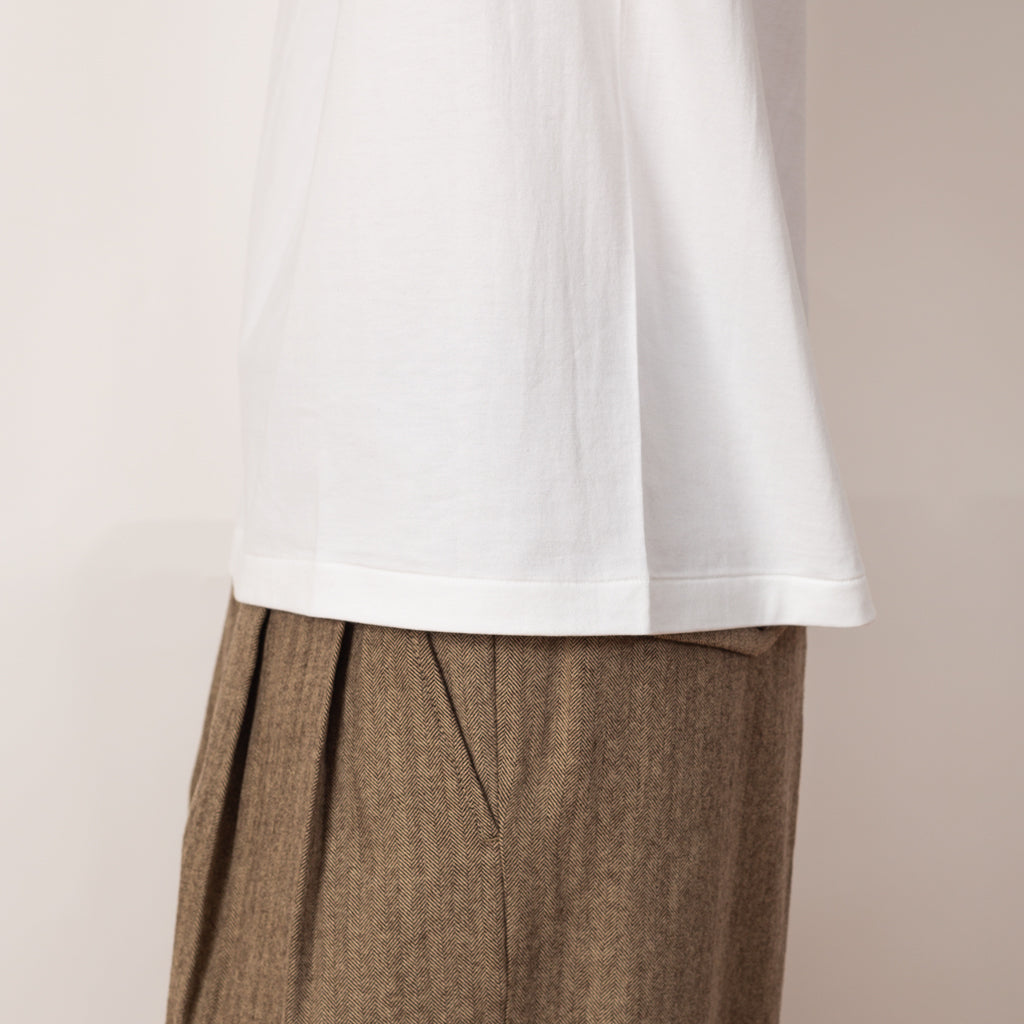 Suvin Supima Tee Light - White