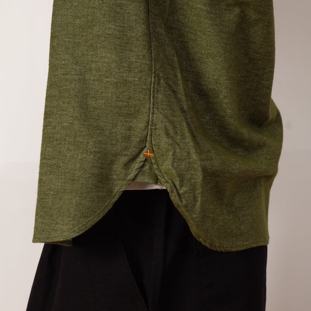 B.D. Solid Flannel Shirt - Olive