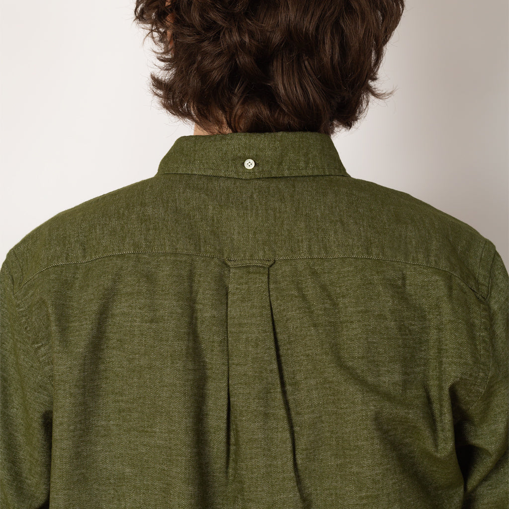B.D. Solid Flannel Shirt - Olive