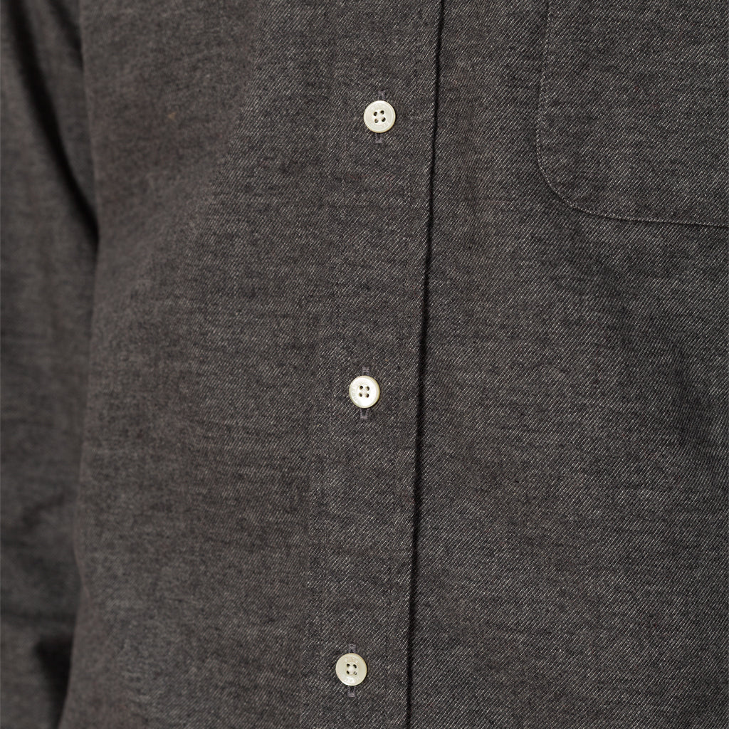 B.D. Solid Flannel Shirt - Grey