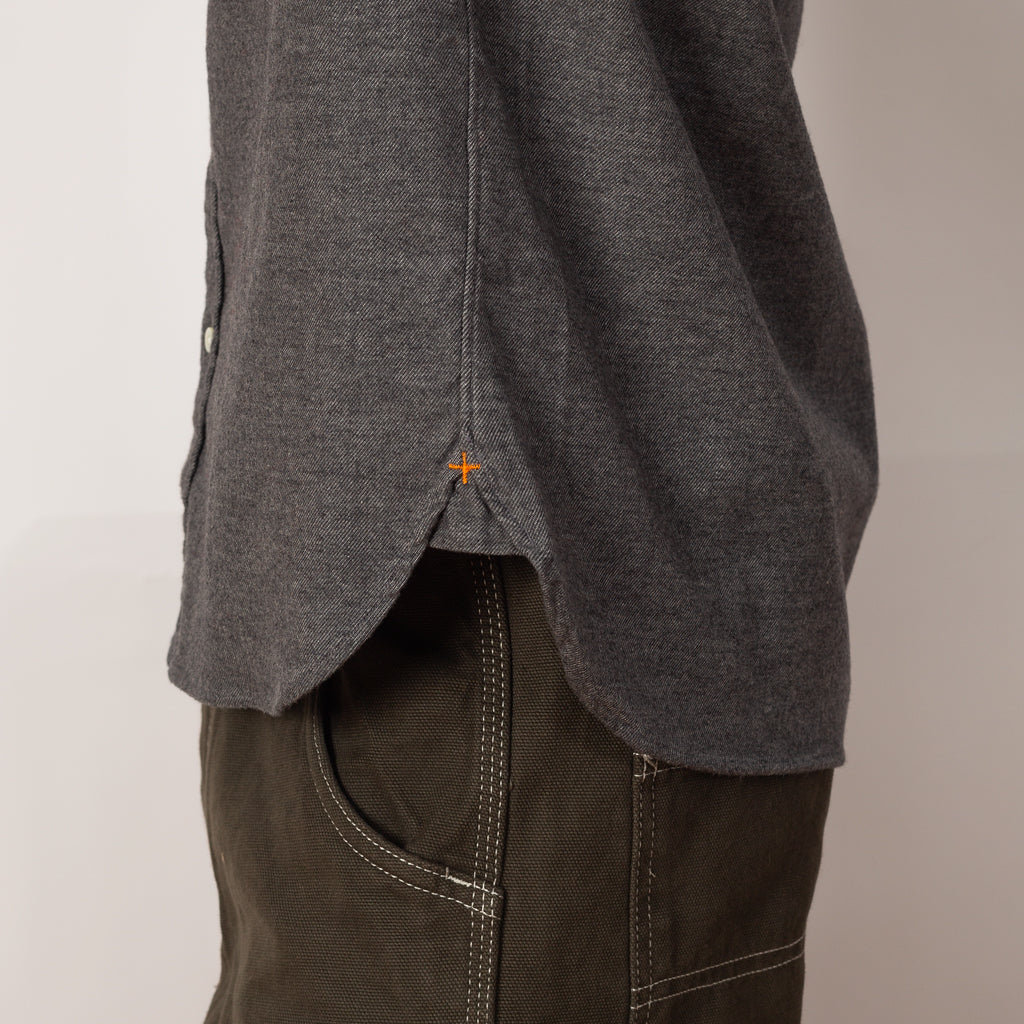 B.D. Solid Flannel Shirt - Grey