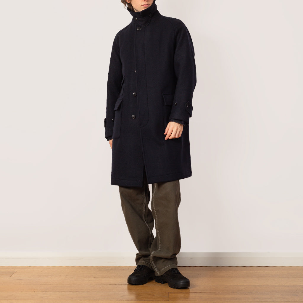 Traveller Coat - Top Navy