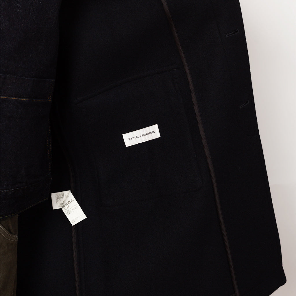 Traveller Coat - Top Navy