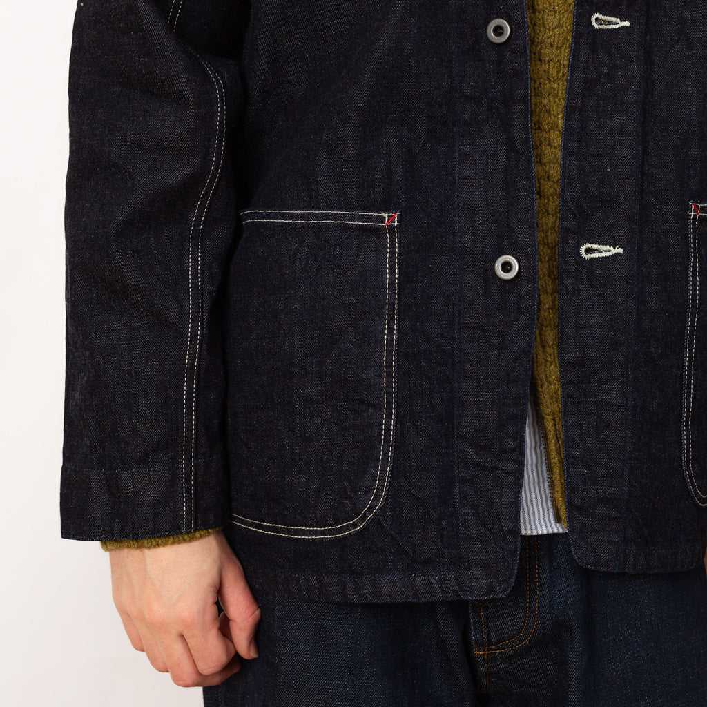 12oz Denim CACTUS Coverall (WWII Model) - Indigo