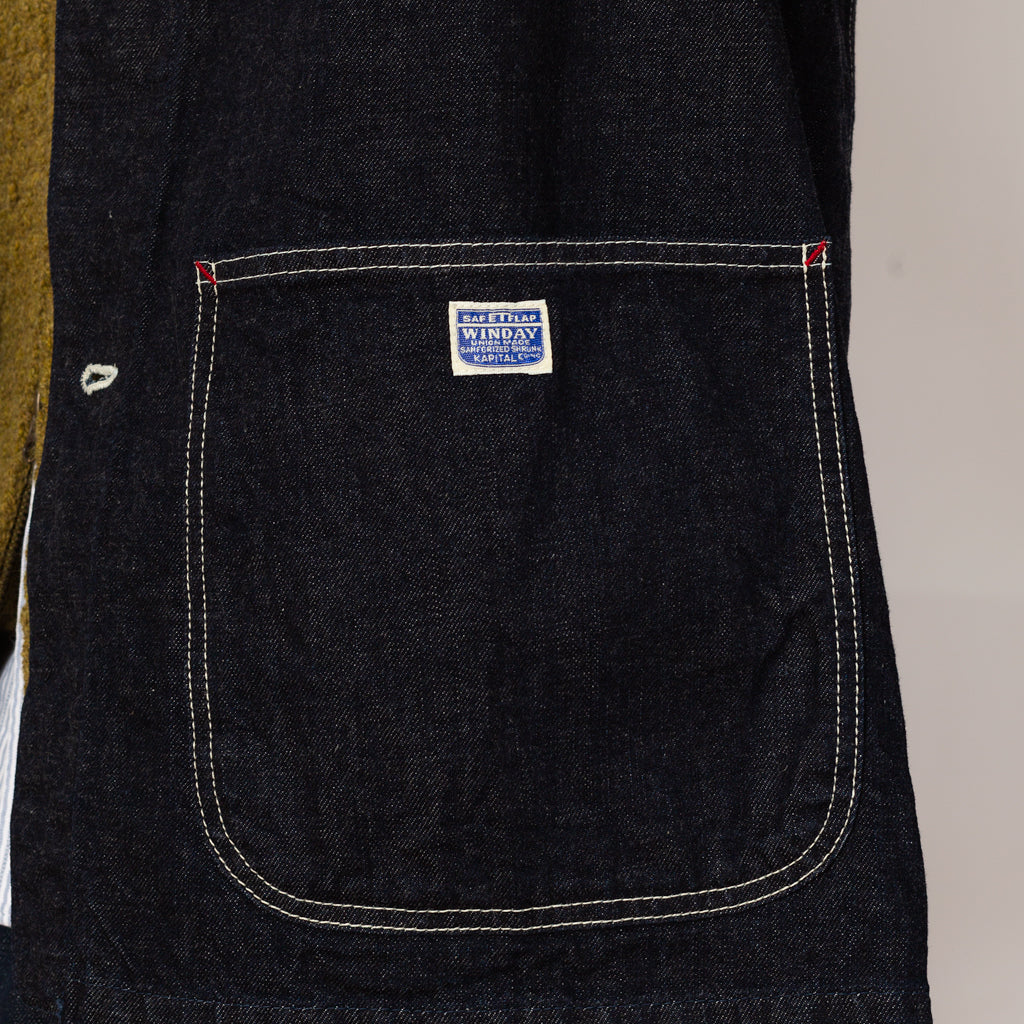 12oz Denim CACTUS Coverall (WWII Model) - Indigo