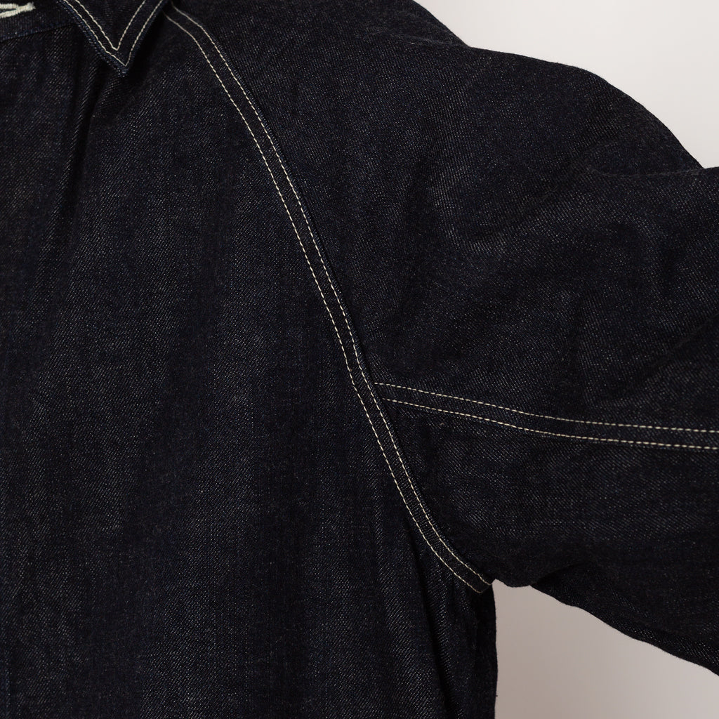 12oz Denim CACTUS Coverall (WWII Model) - Indigo