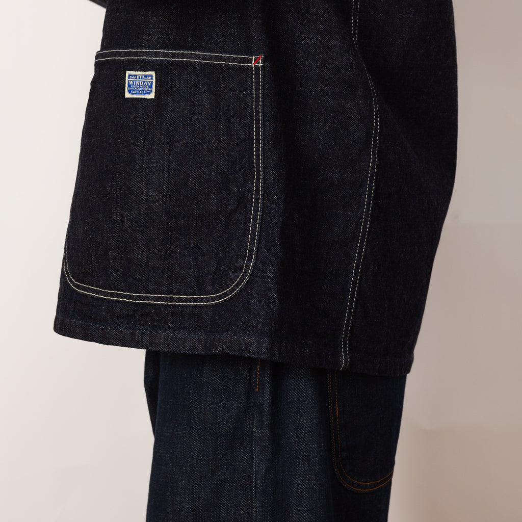 12oz Denim CACTUS Coverall (WWII Model) - Indigo