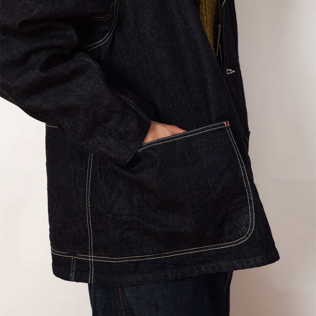12oz Denim CACTUS Coverall (WWII Model) - Indigo