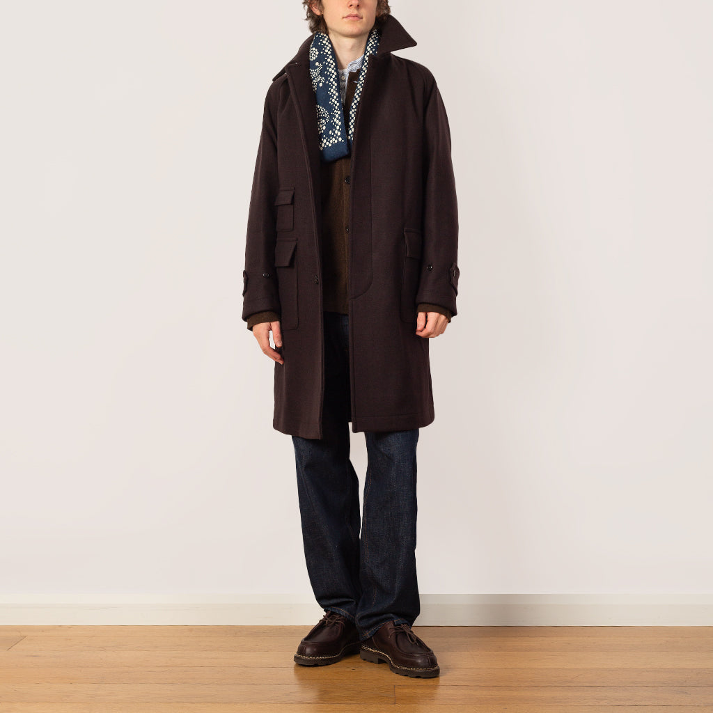 Traveller Coat - Top Brown