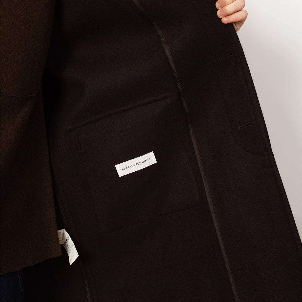 Traveller Coat - Top Brown