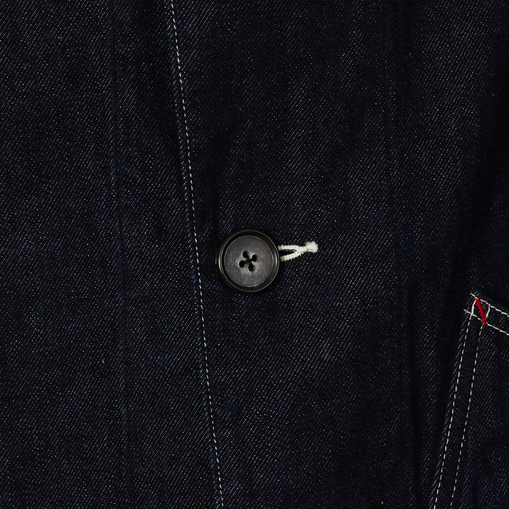 11.5oz Denim x 8oz Denim RINGOMAN Coverall - Indigo