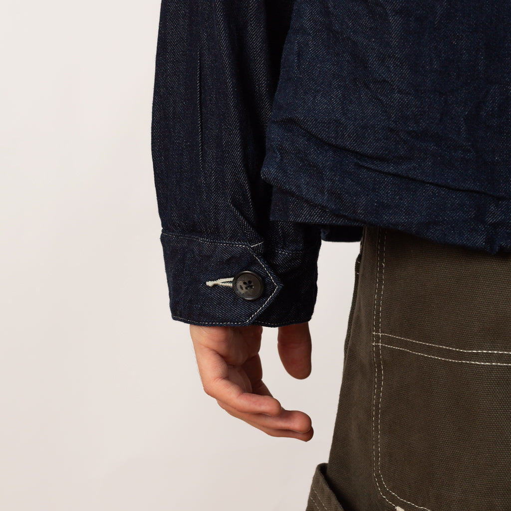 11.5oz Denim x 8oz Denim RINGOMAN Coverall - Indigo