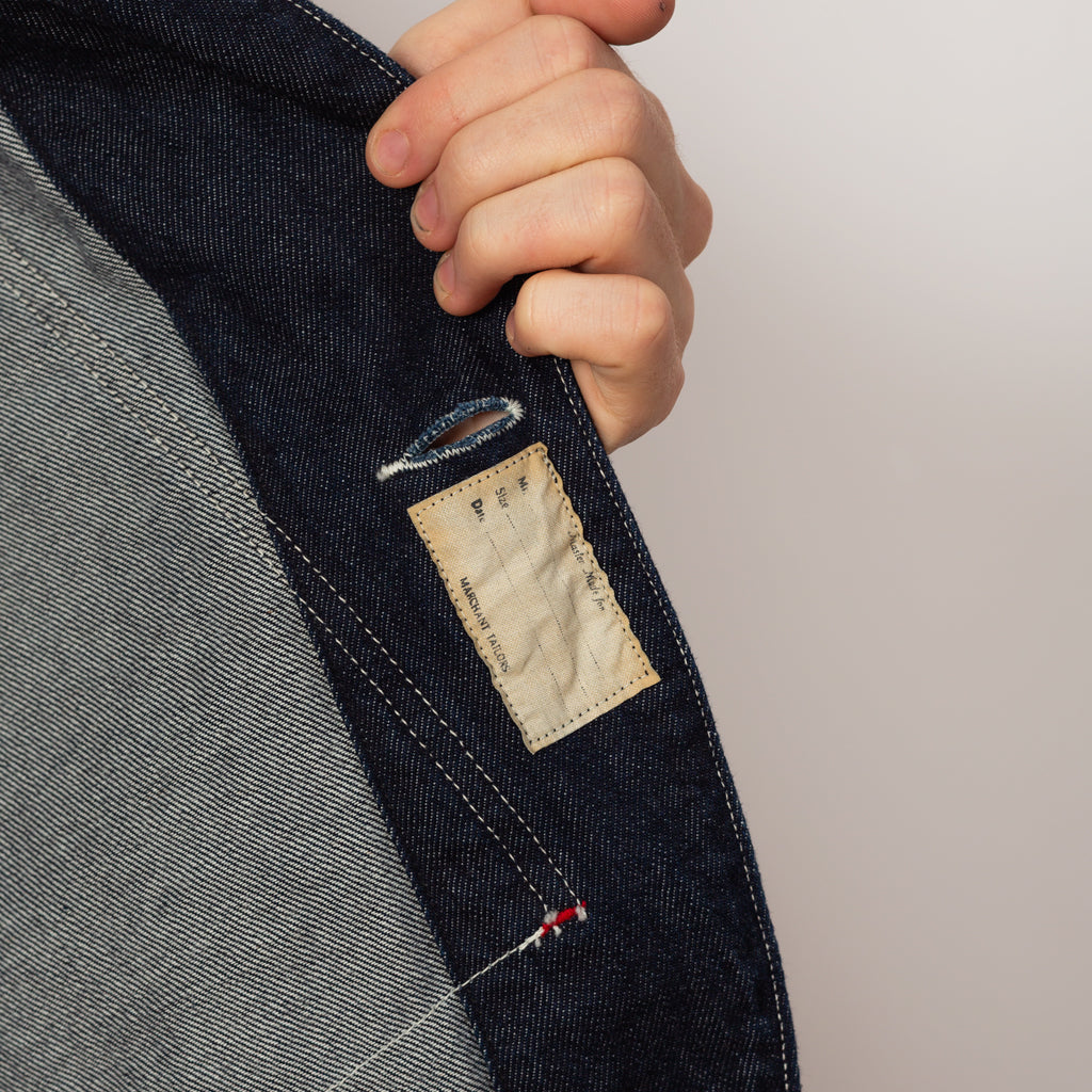 11.5oz Denim x 8oz Denim RINGOMAN Coverall - Indigo