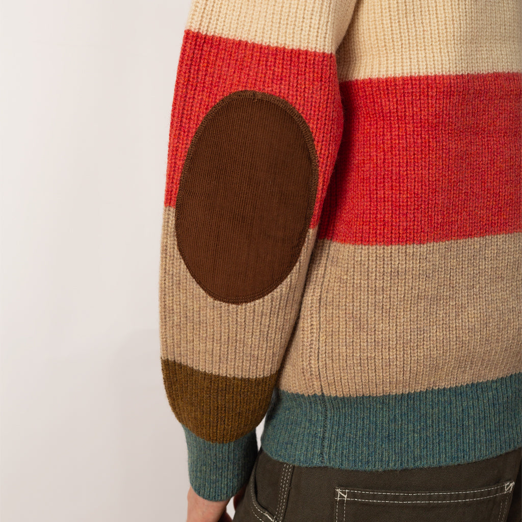 Crew Multi Stripe 5G - Multi 90