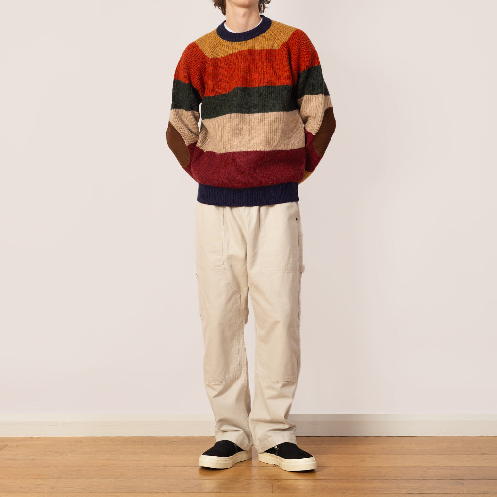 Crew Multi Stripe 5G - Multi 23F