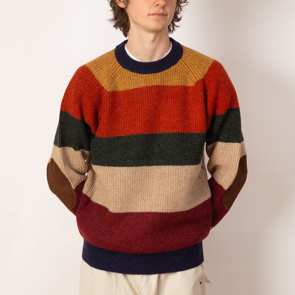 Crew Multi Stripe 5G - Multi 23F