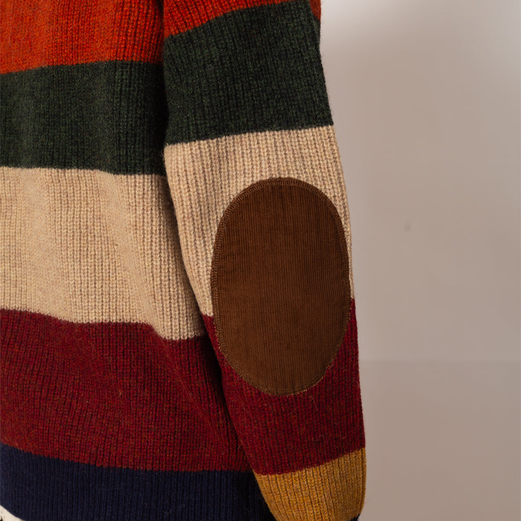 Crew Multi Stripe 5G - Multi 23F