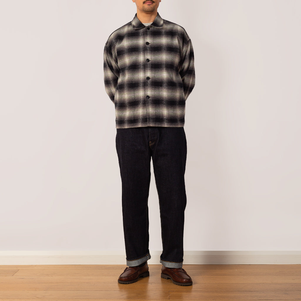 PJ Overshirt - Black/Olive