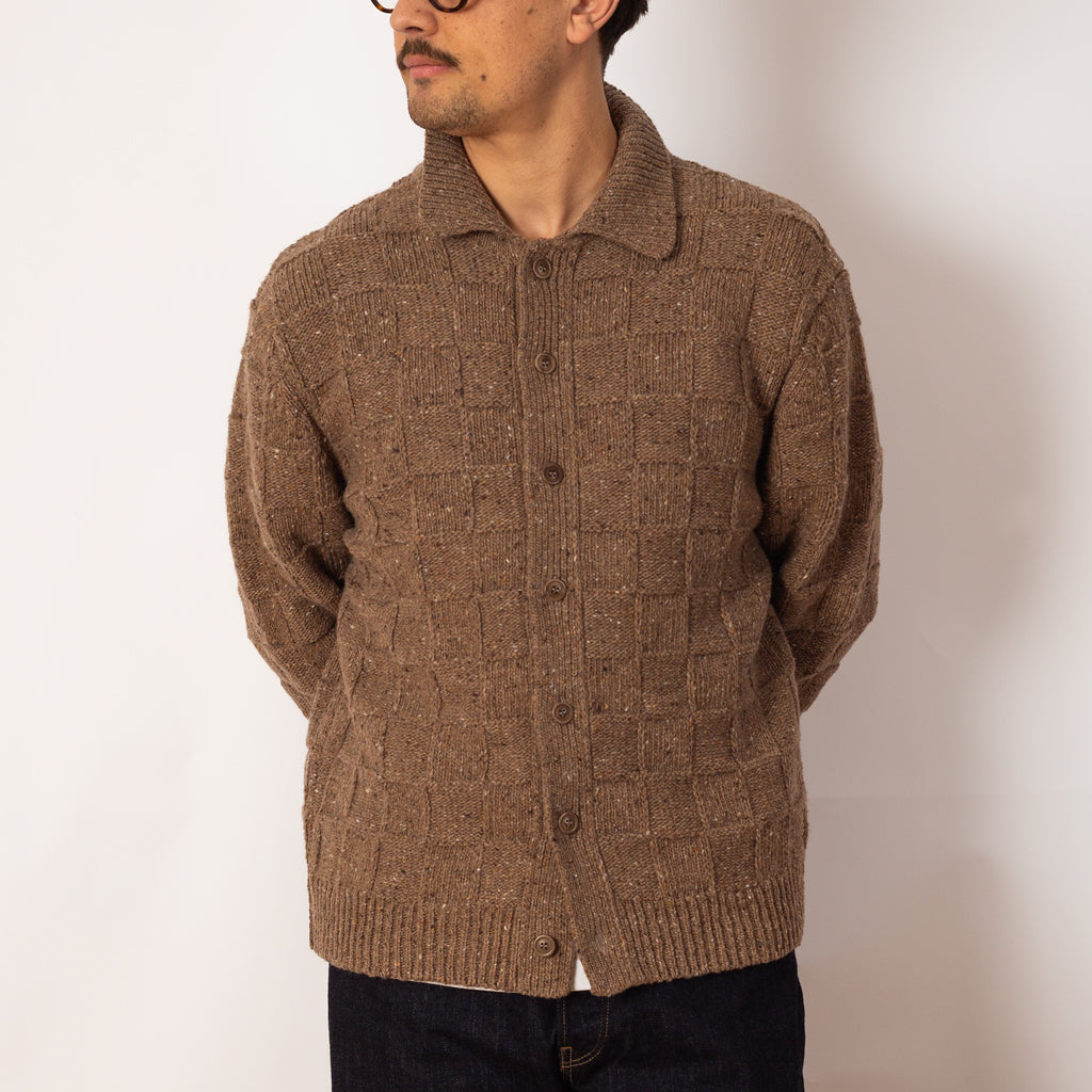 Rat Pack Cardigan - Taupe