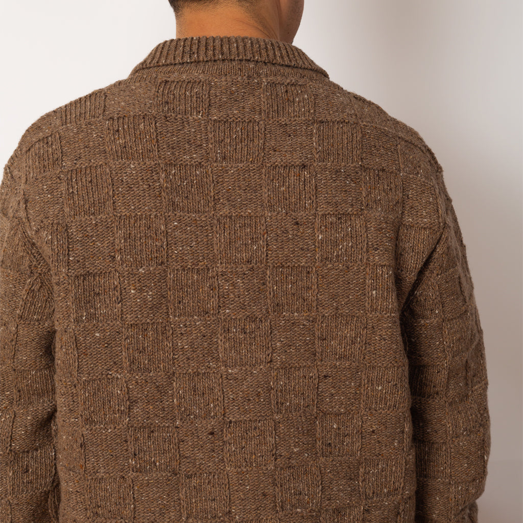 Rat Pack Cardigan - Taupe